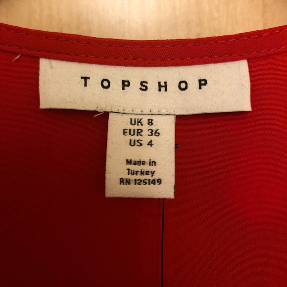 Top shop Wrap Minidress NWT - Picture 5 of 6